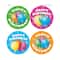 Teacher Created Resources Birthday Badges, 6 Packs of 32